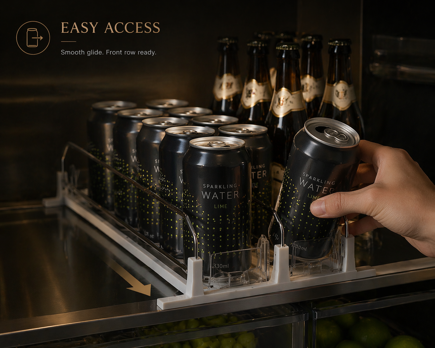 Fridge Drink Organiser – Can Dispenser