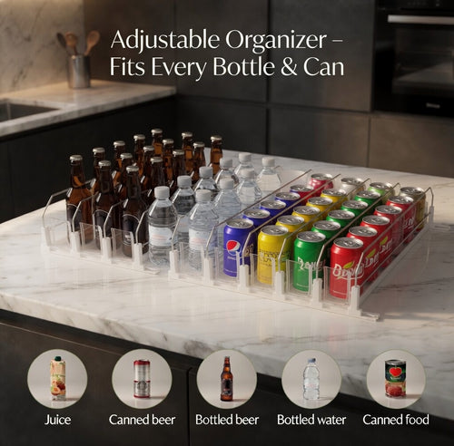 Fridge Drink Organiser – Can Dispenser